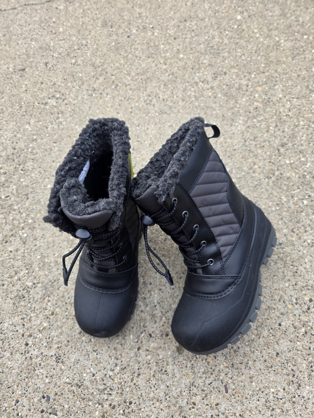 All In Motion Fleece-Lined Waterprood Winter Boots Boys 13